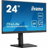 iiyama ProLite XUB2494HSU-B6 24inch Class Full HD LED Monitor - 16:9 - Matte Black 23.8inch                                                                                