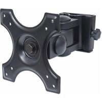 TV And Monitor Mount, Wall, Tilt and Swivel, 1 screen, Screen Sizes: 13-27inch Black
