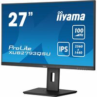 iiyama ProLite XUB2793QSU-B6 27" Class WQHD LED Monitor - 16:9 - Matte Black