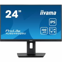 iiyama ProLite XUB2492QSU-B1 24" Class WQHD LED Monitor - 16:9 - Matte Black