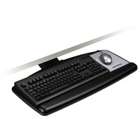 3M Lever Adjust Keyboard Tray with Standard Keyboard and Mouse Platfo MMMAKT70LE