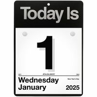 Julian Date Calendar For Year 2022 At-A-Glance Today Is Wall Calendar - Julian Dates - Daily - 1 Year -  January 2022 Till December 2022 - 1 Day Single Page Layout - 6 5/8" X 9  1/8" Sheet Size - White - Poly - Refillable, Eyelet - 1 Each - Direct  Office Buys