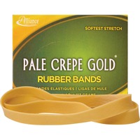 Alliance Rubber 21079 Pale Crepe Gold Rubber Bands Size 107 14 l ALL21079
