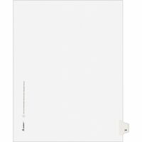 Side Tabs Premium Individual Tab Titles Pack of 25 Letter Size 01024 24 Avery Legal Dividers