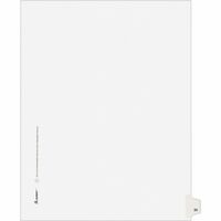 Side Tabs 01025 Avery Legal Dividers Letter Size 25 Premium Individual Tab Titles Pack of 25
