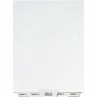 thumbnail image 2 of Preprinted Legal Exhibit Side Tab Index Dividers, Avery Style, 10 2 of 10
