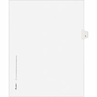 thumbnail image 2 of Preprinted Legal Exhibit Side Tab Index Dividers, Avery Style, 10 2 of 10