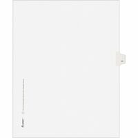 thumbnail image 2 of Preprinted Legal Exhibit Side Tab Index Dividers, Avery Style, 10 2 of 10