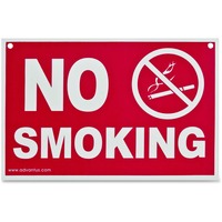 Advantus No Smoking Wall Sign AVT83639