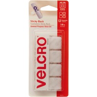 Velcro Brand - Sticky Back - 3/4 Coins, 200 Sets - White