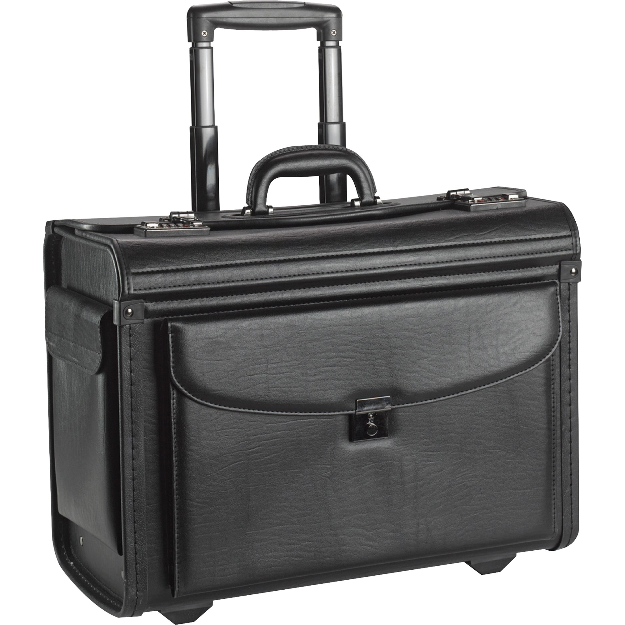 Solo USLPT1364 US Luggage Classic Rolling Laptop Portfolio Case, Black 