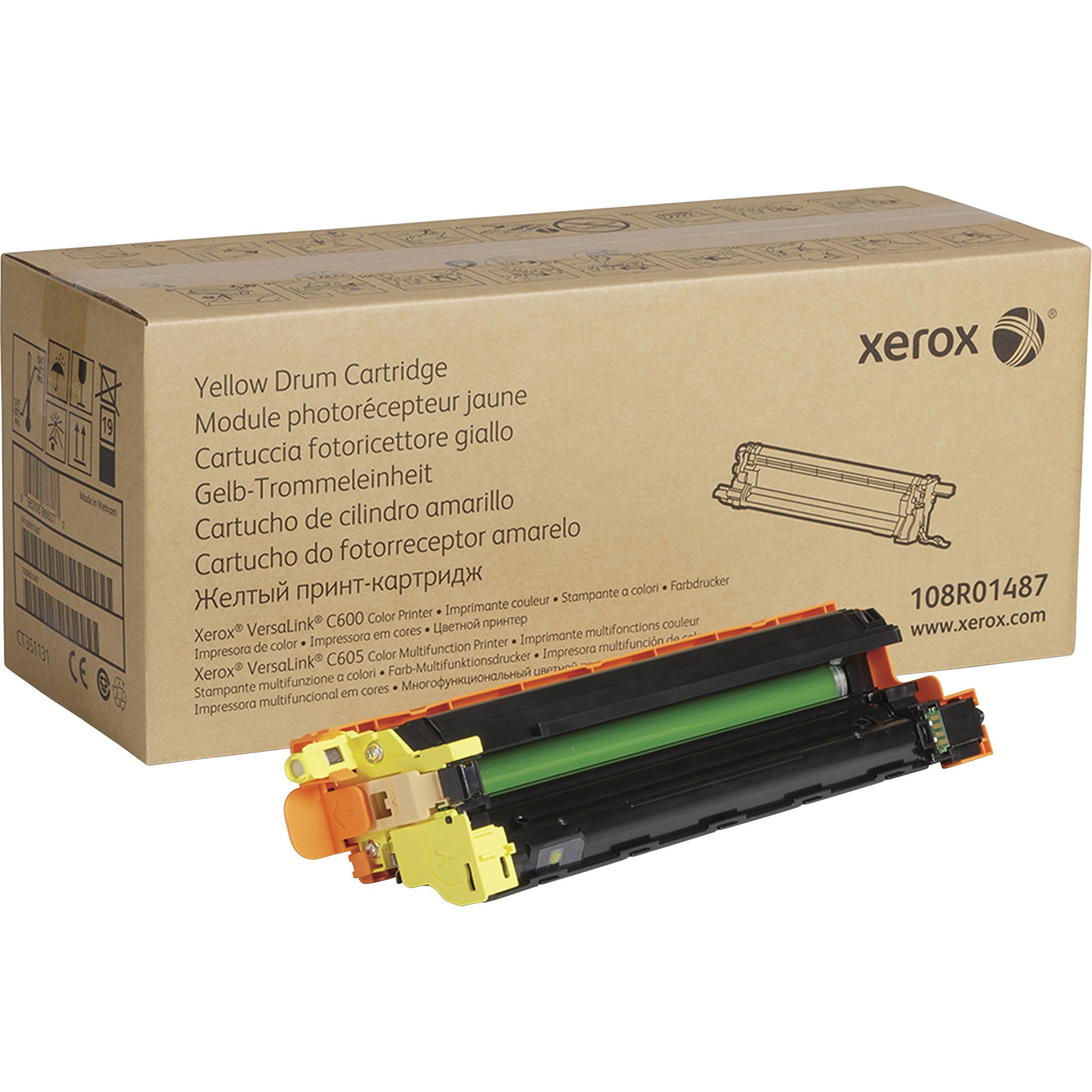 Xerox VersaLink C600/C605 Drum Cartridge - Laser Print Technology - 40000  Pages - 1 Each - Laser Supplies/Toner, Xerox Corporation