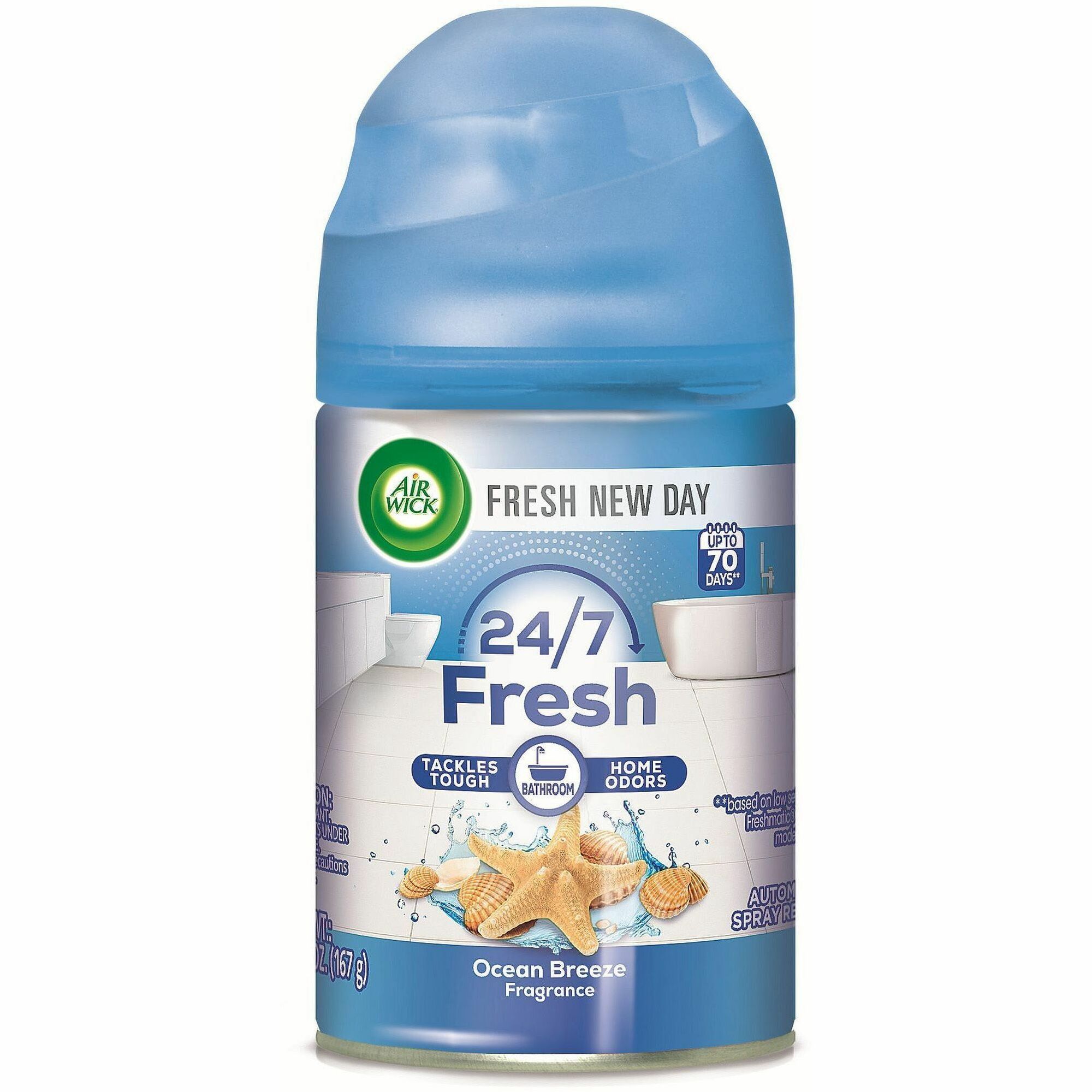 Air Wick Vanilla Freshmatic Automatic Air Freshener Refill, Summer Delights  -250 ml | 2600 Sprays Guaranteed | Automatic Room Freshener, Bathroom