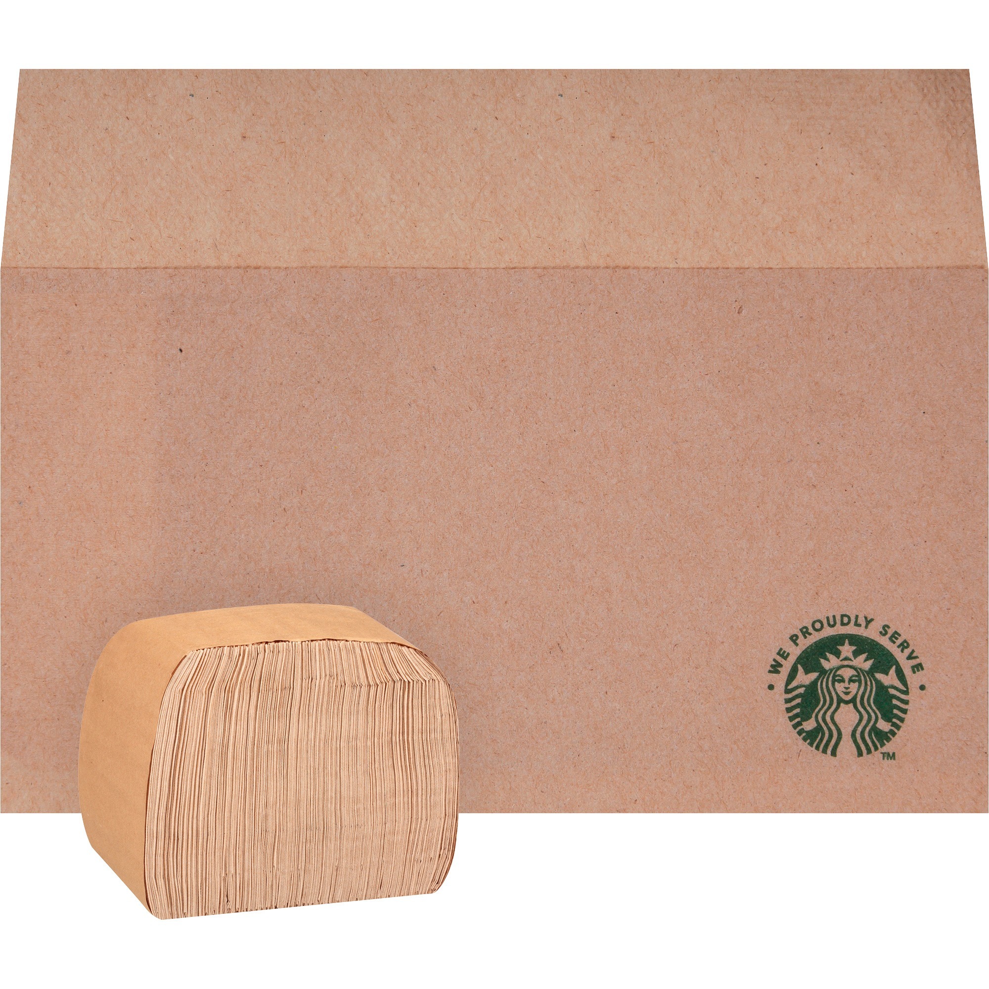 Starbucks Cup Sleeve - 1380 / Carton - Brown, Kraft