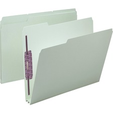 Smead 1/3-Cut Tab Expanding File Folders with SafeSHIELD Fasteners - Case of 25 Folders