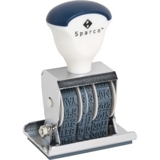 Sparco Dial A Pharase Dater;Message/Date Stamp 1.5 12 Bands 11 years 