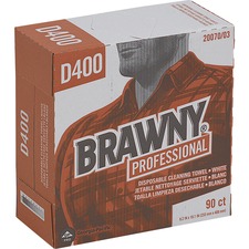 Brawny D400 Medium Duty Wipers - Case of 90