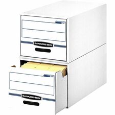 Stor/Drawer Steel Plus Legal-Size Double Storage Box - Case of 6 Boxes
