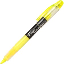 Integra Chisel Point Liquid Highlighters - Yellow - Case of 12 Markers
