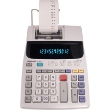 Sharp EL-1801V 12 Digit Printing Calculator