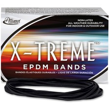Alliance Rubber X-treme Non-Latex Rubber Bands -  7"L x 0.1"W - Case of 175 Bands