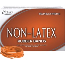 Alliance Rubber #33 Non-Latex Rubber Bands - 3.5"L x 0.1"W - Case of 720 Rubber Bands