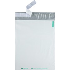 Quality Park Poly Mailing Envelopes - 9"W x 12"L - Case of 100 Envelopes