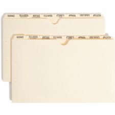 Smead Recycled File Jackets - Manila - Case of 96