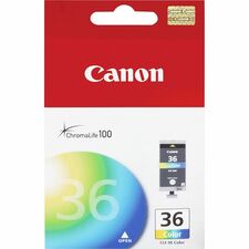 Canon CLI-36 Colored Ink Cartridges - Cyan, Magenta, Yellow