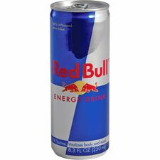 Red Bull Energy Drink - Ready-to-Drink - 8.30 fl oz (245 mL) - 24 / Carton - Beverages | Bull GmbH | Denny's Business Source