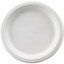 Chinet 8 3/4" Premium Paper Plates - Case of 125 Plates