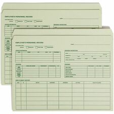 Smead Employee Record File Folders - Case of 20