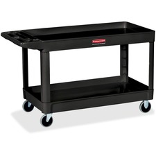 Rubbermaid Commercial  Utility Cart with 4" Casters - Two Shelves