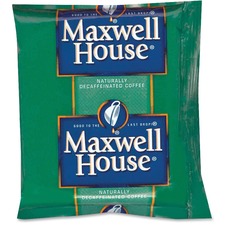 Maxwell House Decaffeinated Coffee Packs Ground