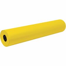 Pacon Decorol Flame-Retardant Art Paper Roll - 36"W x 1000'L - Yellow