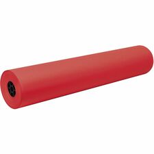 Pacon Decorol Flame-Retardant Art Paper Roll - 36"W x 1000'L - Festive Red