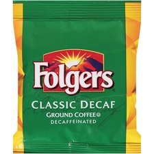 Folgers Decaffeinated Classic Roast Coffee Packets - Case of 42 Packets