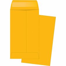 Business Source Little Coin Kraft Envelopes - 3 1/8" x 5 1/2" - Case of 500 Envelopes