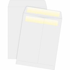 Business Source Press-To-Seal Catalog Envelopes - 10" x 13" - Case of 100 Envelopes