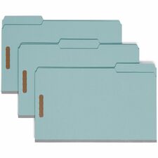 Smead 100% Recycled Fastener File Folders - Case of 25