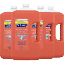 Softsoap Antibacterial Liquid Hand Soap Refill - Case of 4 Bottles
