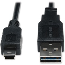 Tripp Lite 6' USB 2.0 High Speed Cable - Reversible A to 5Pin Mini B (M/M)