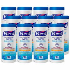 Purell Sanitizing Wipes - Case of 12 Canisters