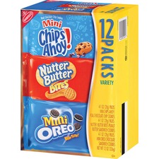 Nabisco Bite-Size Cookie Variety Pack - Case of 48 Packs