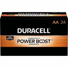 Duracell Coppertop AA Batteries - Case of 24 Batteries