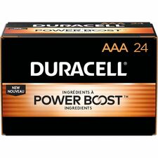Duracell Coppertop AAA Batteries - Case of 24 Batteries