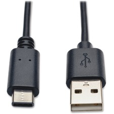 Tripp Lite 6' USB 2.0 Cable - USB-A to USB-C (M/M)e-C USB-C Male