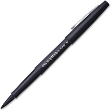 Paper Mate Flair Medium Point Black Porous Markers - Case of 36 Markers