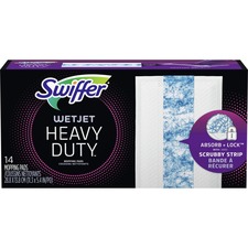 Swiffer WetJet Heavy-Duty Mopping Pad Refills - Case of 14 Pads