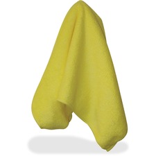 Impact Products Yellow Microfiber Cloths - Case of 12 Cloths